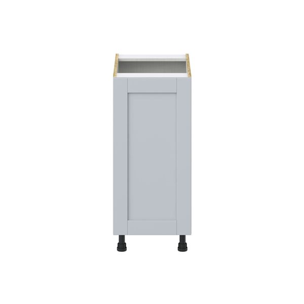 Hugo&Borg Charlesberg 15 x 34.5 x 24.88-in Light Grey Door and Drawer Base Semi-Custom Cabinet