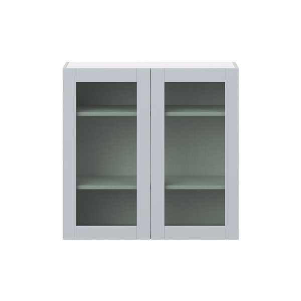 Hugo&Borg Charlesberg 36 x 35 x 14.88-in Light Grey Door Wall Semi-Custom Cabinet