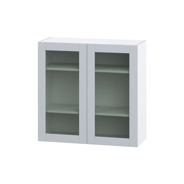 Hugo&Borg Charlesberg 36 x 35 x 14.88-in Light Grey Door Wall Semi-Custom Cabinet