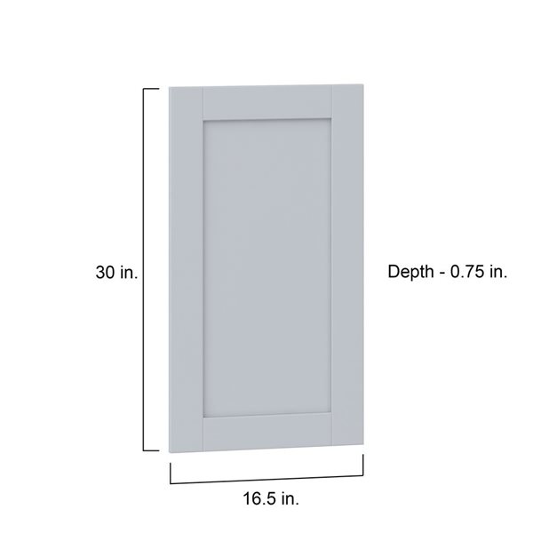 Hugo&Borg Charlesberg 16.5 x 30 x 0.75-in Cabinet Door Front