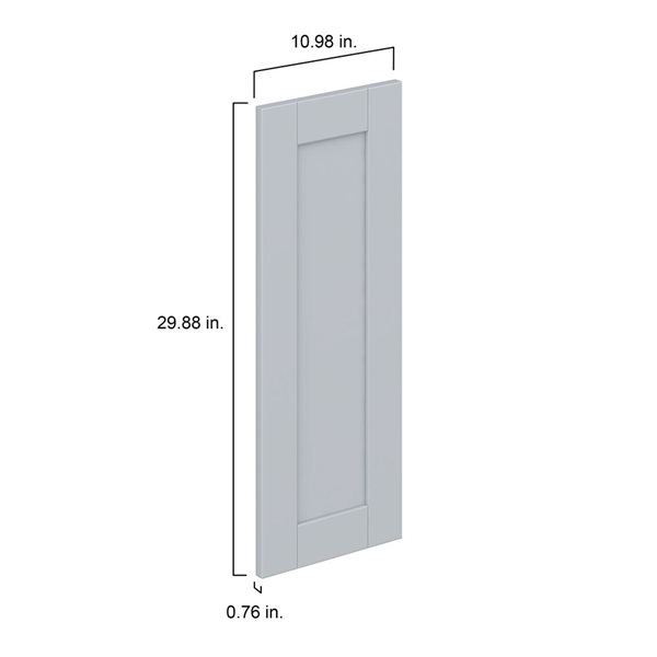 Hugo&Borg Charlesberg 10.98 x 29.88 x 0.75-in Cabinet Door Front