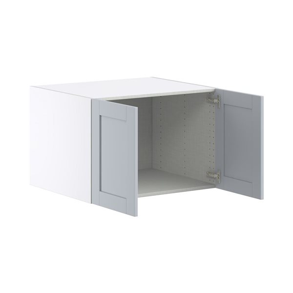 Hugo&Borg Charlesberg 30 x 20 x 24.88-in Light Grey Door Wall Semi-Custom Cabinet