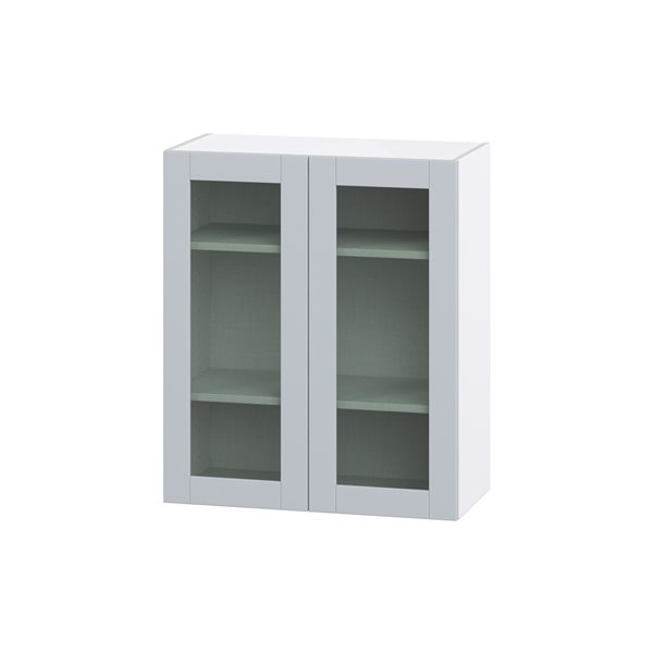 Hugo&Borg Charlesberg 30 x 35 x 14.88-in Light Grey Door Wall Semi-Custom Cabinet