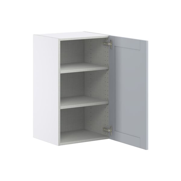 Hugo&Borg Charlesberg 18 x 30 x 14.88-in Light Grey Door Wall Semi-Custom Cabinet