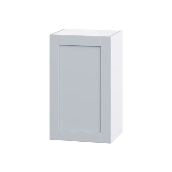 Hugo&Borg Charlesberg 18 x 30 x 14.88-in Light Grey Door Wall Semi-Custom Cabinet