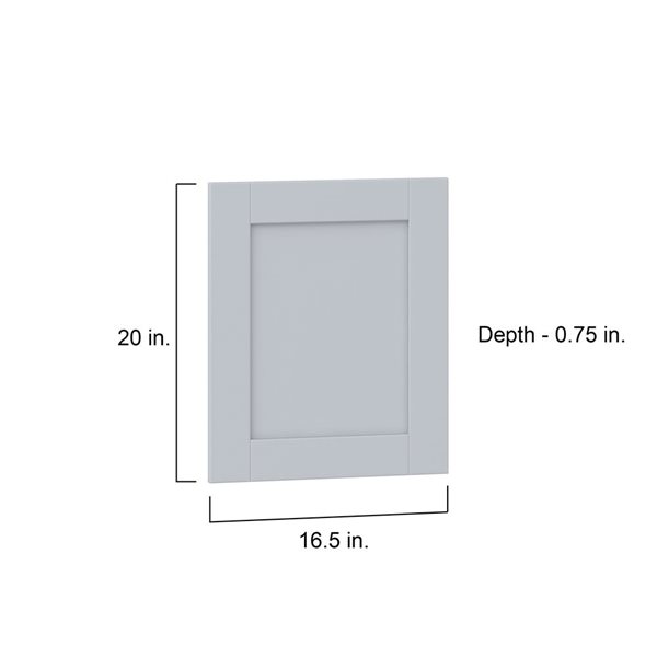 Hugo&Borg Charlesberg 16.5 x 20 x 0.75-in Cabinet Door Front