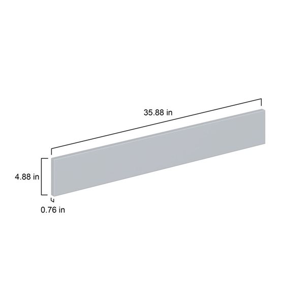 Hugo&Borg Charlesberg 35.88 x 4.88 x 0.75-in Cabinet Drawer Front