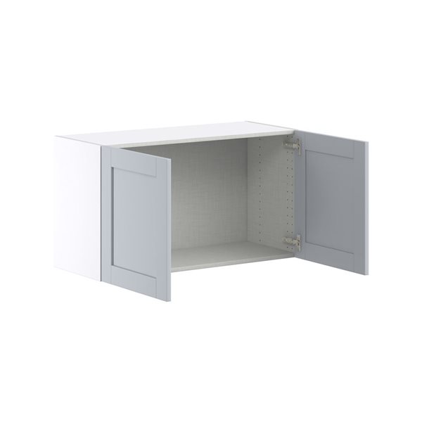 Hugo&Borg Charlesberg 36 x 20 x 14.88-in Light Grey Door Wall Semi-Custom Cabinet