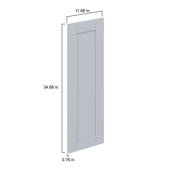 Hugo&Borg Charlesberg 11.88 x 34.88 x 0.75-in Cabinet Door Front