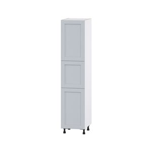 Hugo&Borg Charlesberg 18 x 84.5 x 24.88-in Light Grey Door Pantry Semi-Custom Cabinet