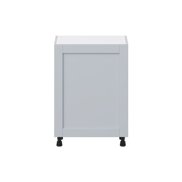 Hugo&Borg Charlesberg 24 x 34.5 x 14.88-in Light Grey Door Base Semi-Custom Cabinet