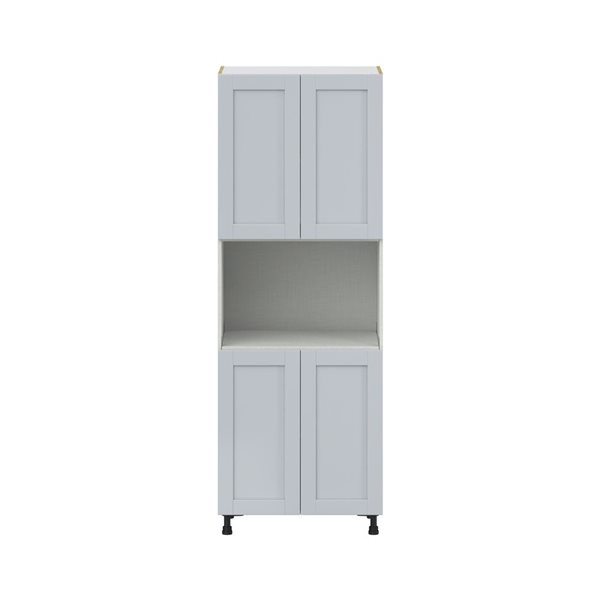 Hugo&Borg Charlesberg 30 x 84.5 x 24.88-in Light Grey Door Pantry Semi-Custom Cabinet