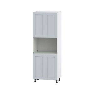 Hugo&Borg Charlesberg 30 x 84.5 x 24.88-in Light Grey Door Pantry Semi-Custom Cabinet