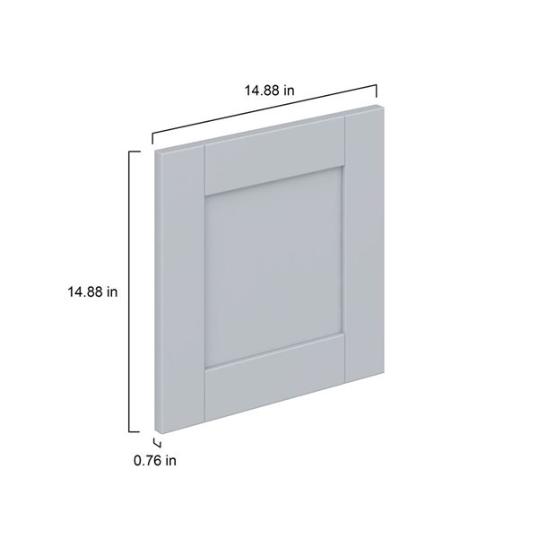 Hugo&Borg Charlesberg 14.88 x 14.88 x 0.75-in Cabinet Drawer Front