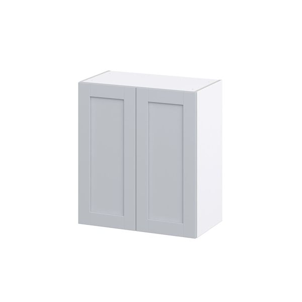 Hugo&Borg Charlesberg 27 x 30 x 14.88-in Light Grey Door Wall Semi-Custom Cabinet