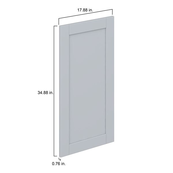 Hugo&Borg Charlesberg 17.88 x 34.88 x 0.75-in Cabinet Door Front