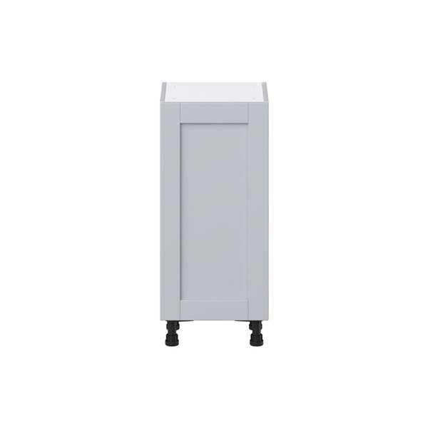 Hugo&Borg Charlesberg 15 x 34.5 x 14.88-in Light Grey Door and Drawer Base Semi-Custom Cabinet