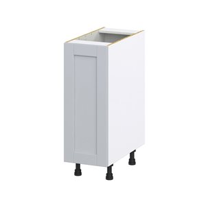 Hugo&Borg Charlesberg 12 x 34.5 x 24.88-in Light Grey Door and Drawer Base Semi-Custom Cabinet