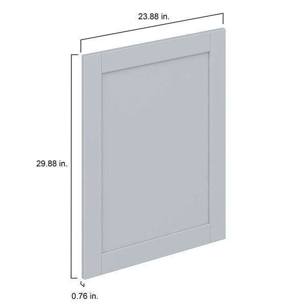 Hugo&Borg Charlesberg 23.88 x 29.88 x 0.75-in Cabinet Door Front