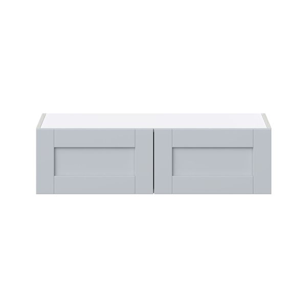 Hugo&Borg Charlesberg 36 x 10 x 14.88-in Light Grey Door Wall Semi-Custom Cabinet