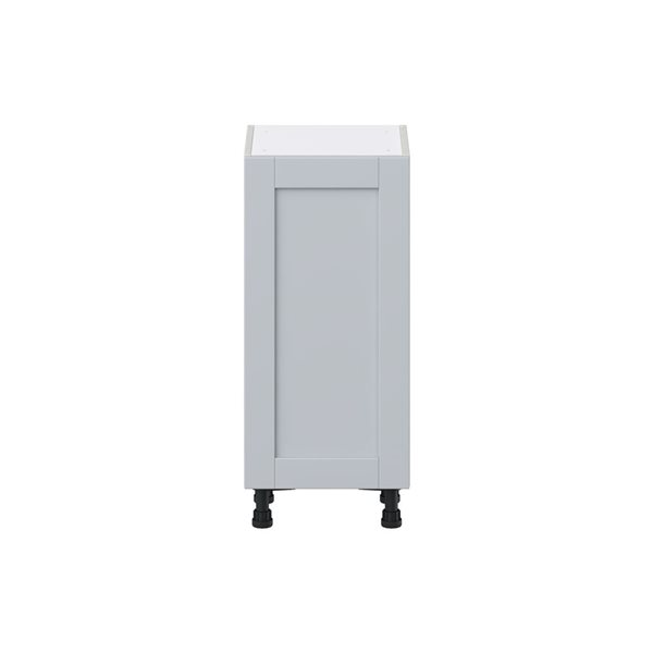 Hugo&Borg Charlesberg 15 x 34.5 x 14.88-in Light Grey Door Base Semi-Custom Cabinet