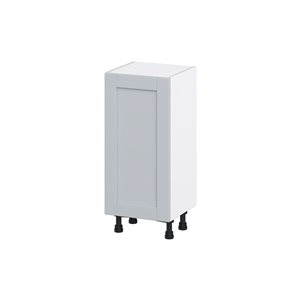 Hugo&Borg Charlesberg 15 x 34.5 x 14.88-in Light Grey Door Base Semi-Custom Cabinet