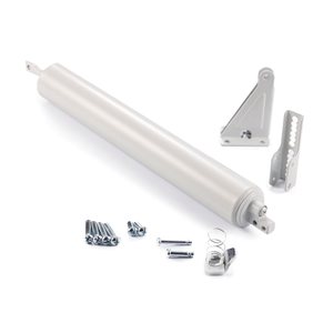 Ideal Security 10.5-in White Adjustable Hold-open Pneumatic Storm-Door Closer