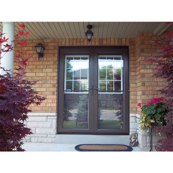 Ideal Security Oil-rubbed Bronze Screen/Storm Door Matching Handleset