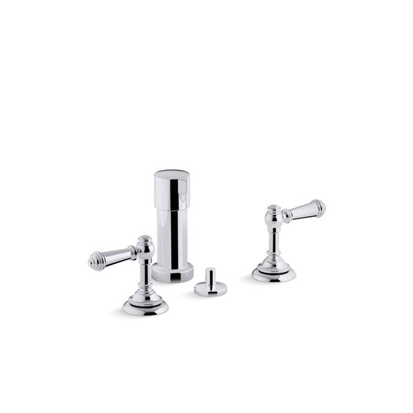 Kohler Artifacts Polished Chrome Vertical Spray Bidet Faucet 72765 4 Cp Rona 9957