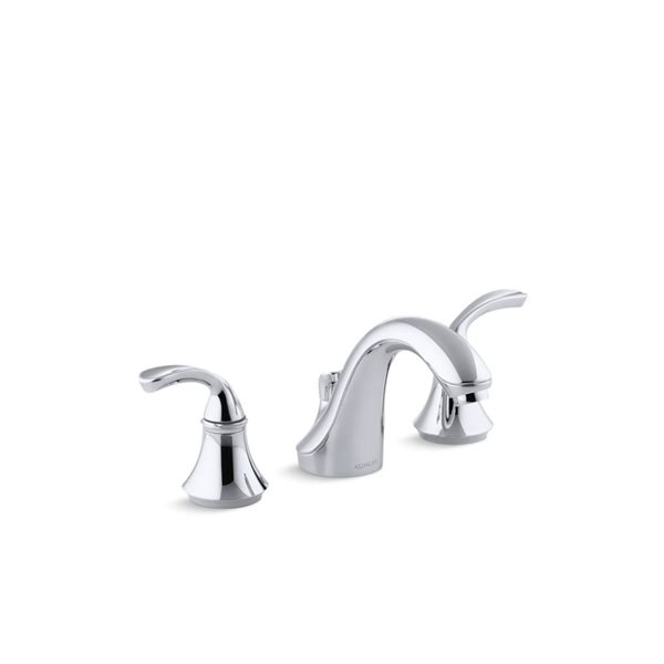 KOHLER Forté Polished Chrome TwoHandle Widespread Bathroom Sink Faucet