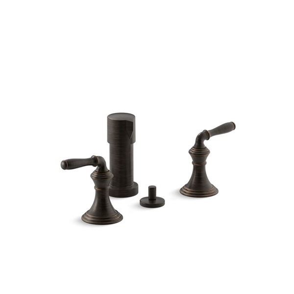 KOHLER Devonshire Oil Rubbed Bronze Vertical Spray Bidet Faucet 412 4   332013784 MainImage 001 L 