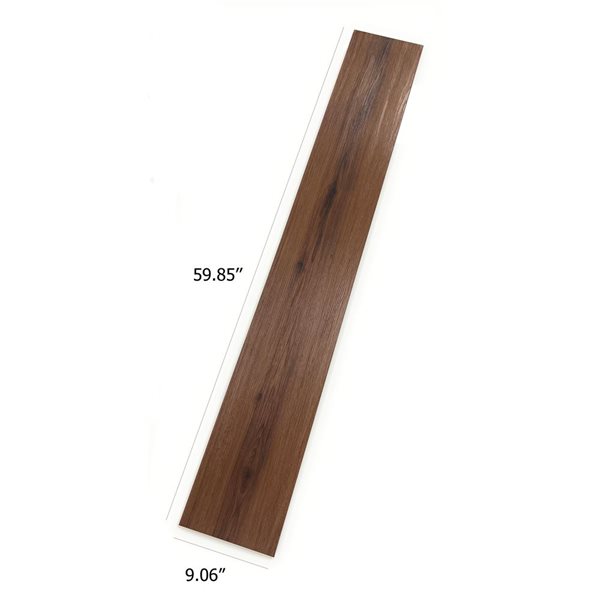 Toucan Vinyl Planks Click Lock System SPC Series 5 Chestnut 9.06-in x 59.85-in 8/pk