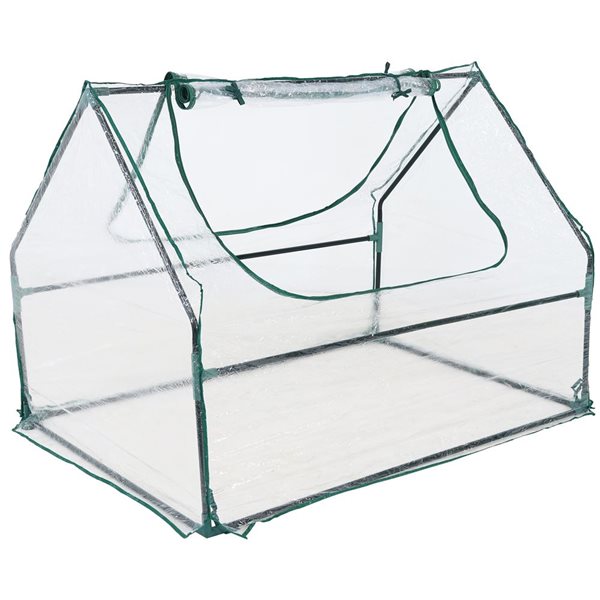Sunnydaze Decor 36.25-ft L x 51-ft W x 37.5-ft H Clear Greenhouse Kit