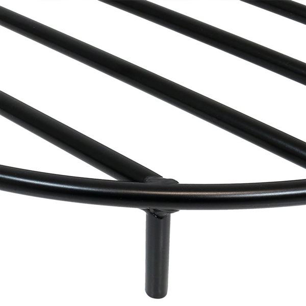 Sunnydaze Round Steel Outdoor Fire Pit Grate - 30-in