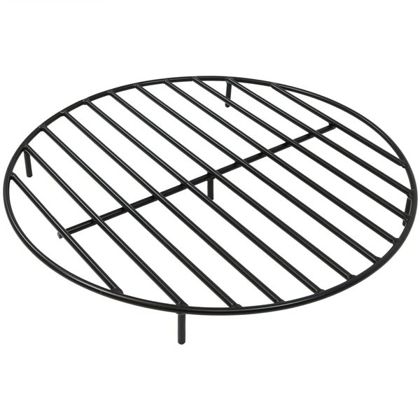 Sunnydaze Round Steel Outdoor Fire Pit Grate - 30-in
