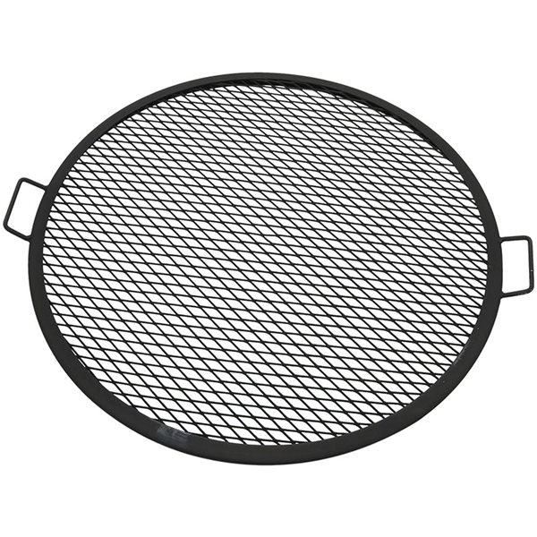 SUNNYDAZE DECOR Sunnydaze XMarks Fire Pit Cooking Grill Durable Steel 30in SMM30INV RONA
