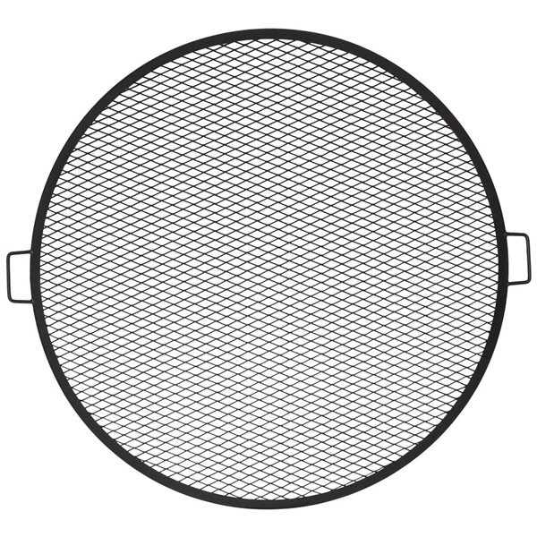 Sunnydaze X-Marks Fire Pit Cooking Grill - 40-in