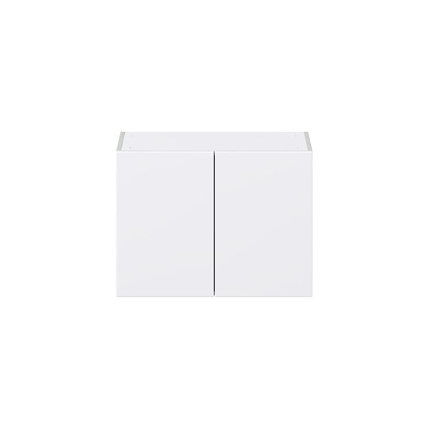 Hugo&Borg Lasalle 27 x 20 x 14.88-in Glacier White Door Wall Semi-Custom Cabinet