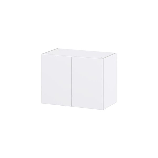 Hugo&Borg Lasalle 27 x 20 x 14.88-in Glacier White Door Wall Semi-Custom Cabinet