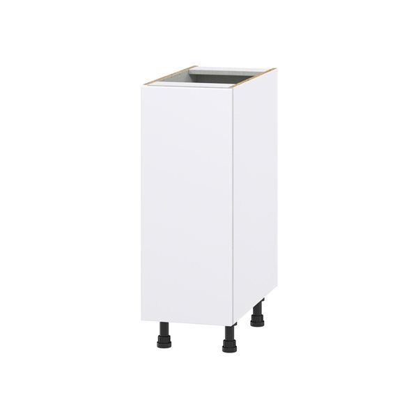 Hugo&Borg Lasalle 12 x 34.5 x 24.88-in Glacier White Door Base Semi-Custom Cabinet