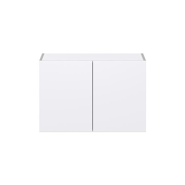 Hugo&Borg Lasalle 30 x 20 x 14.88-in Glacier White Door Wall Semi-Custom Cabinet