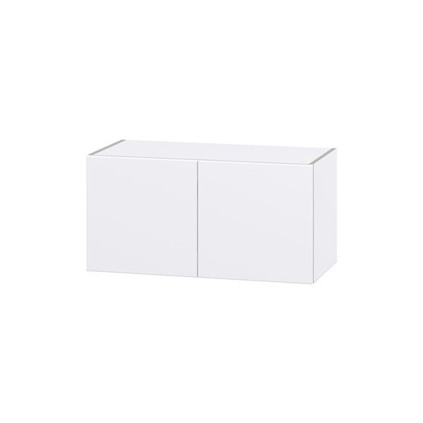 Hugo&Borg Lasalle 30 x 15 x 14.88-in Glacier White Door Wall Semi-Custom Cabinet