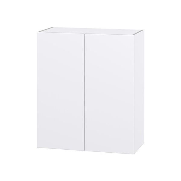 Hugo&Borg Lasalle 30 x 35 x 14.88-in Glacier White Door Wall Semi-Custom Cabinet