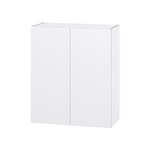 Hugo&Borg Lasalle 30 x 35 x 14.88-in Glacier White Door Wall Semi-Custom Cabinet