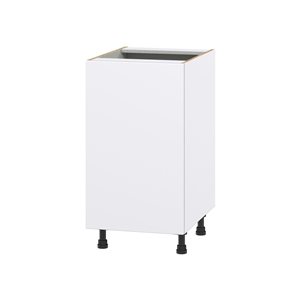 Hugo&Borg Lasalle 18 x 34.5 x 24.88-in Glacier White Door and Drawer Base Semi-Custom Cabinet