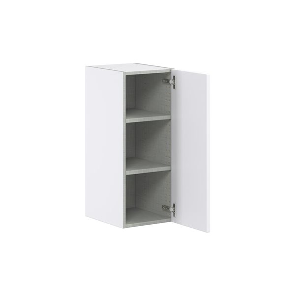 Hugo&Borg Lasalle 12 x 30 x 14.88-in Glacier White Door Wall Semi-Custom Cabinet