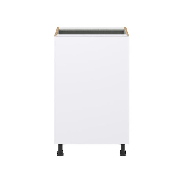 Hugo&Borg Lasalle 21 x 34.5 x 24.88-in Glacier White Door Base Semi-Custom Cabinet