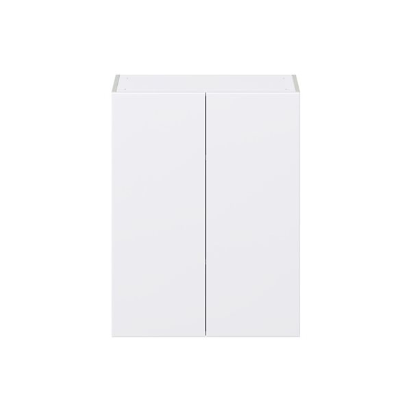 Hugo&Borg Lasalle 27 x 35 x 14.88-in Glacier White Door Wall Semi-Custom Cabinet