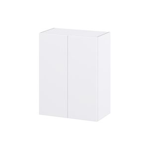 Hugo&Borg Lasalle 27 x 35 x 14.88-in Glacier White Door Wall Semi-Custom Cabinet