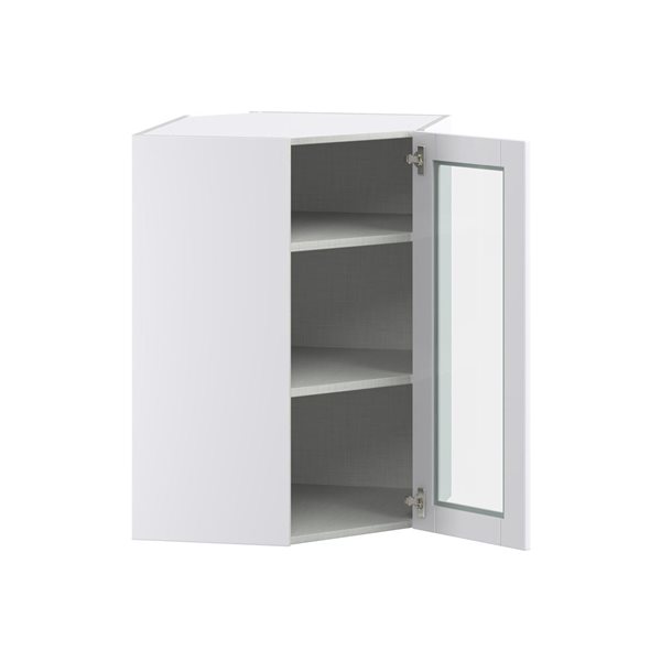 Hugo&Borg Lasalle 24 x 35 x 24.88-in Glacier White Door and Drawer Wall Semi-Custom Cabinet